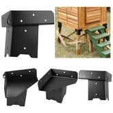 MEWSDEN deer-stand-brackets-4x4-unboxing highlights rugged steel for durable outdoor setup.