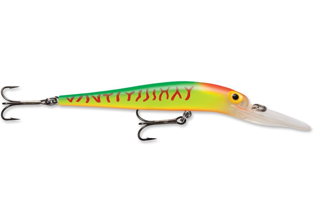 MICHELIN Storm Original Deep ThunderStick 12 Red Hot Tiger lure for versatile freshwater fishing