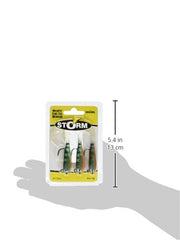 MICHELIN WildEye Curl Tail Minnow 03 Perch enhances casting distance and snag resistance.
