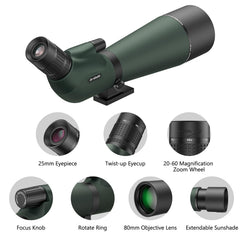 MidTen phone adapter attached for quick smartphone capture during birdwatching sessions