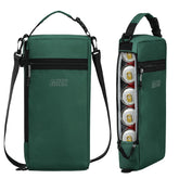 MIER Golf Cooler Bag front pocket highlights convenient storage for small items on the course.