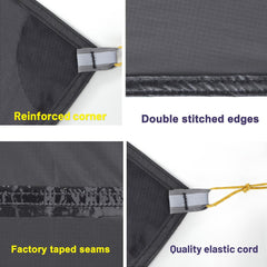 MIER LANSHAN footprint ultralight packable design fits in small packs.