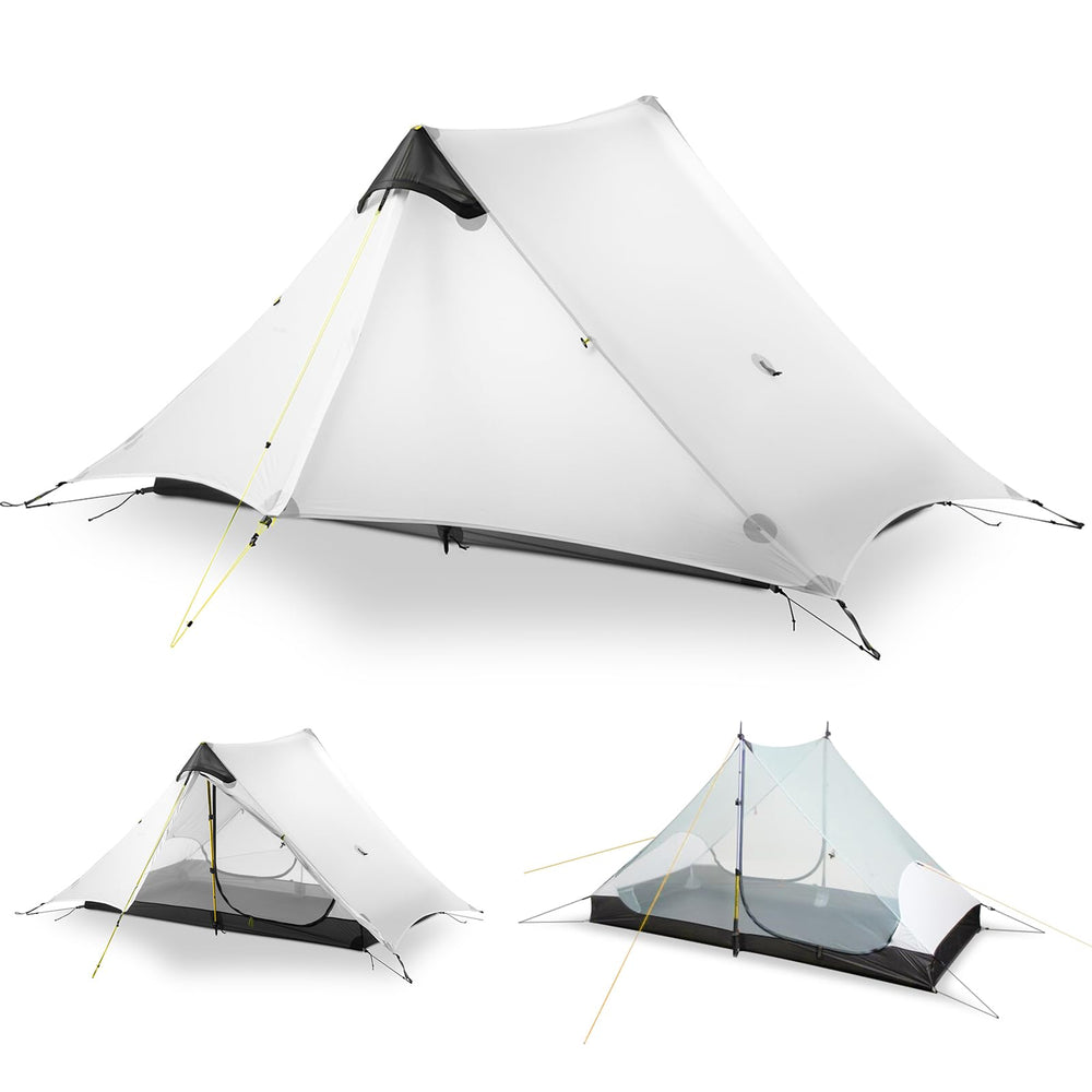 MIER LANSHAN ultralight tent packed for backpacking