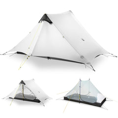 MIER LANSHAN ultralight tent packed for backpacking
