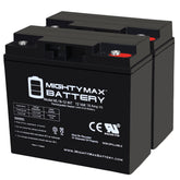 Mighty Max Battery 12V 18Ah pack overview highlights two SLA batteries for extended power.