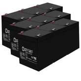 Mighty Max Battery nine-pack box for BB SHR7-12, ready for reliable replacements.