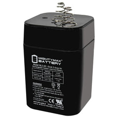 Mighty Max Battery ML5-6S 6V 5Ah exterior view for feeder replacement