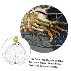 Mikikit lightweight crab cage, easy storage after a day on the water