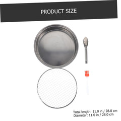 Mikikit stainless-steel chassis grill demonstrates durability for outdoor cooking.