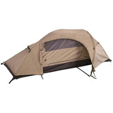 Mil-Tec Recom tent flysheet shields from rain for all-weather camping