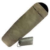 Mil-Tec trilaminate cover waterproof closeup for dry camping gear protection