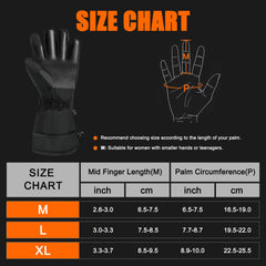 MILBOPAX heated gloves touchscreen compatibility allows device use outdoors