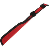 Milisten adjustable fishing rod tip sleeve in red protects rod tips during transport.