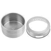 Milisten bait box in stainless steel close-up highlights durable construction