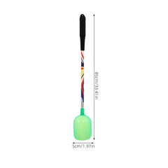 Milisten stainless steel bait spoon close-up for durability.