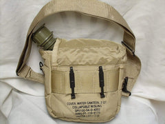 Military Issue pouch with adjustable sling supports rugged outdoor use.