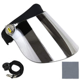 Millennial Essentials sun visor hat with UV protection and clear visibility.