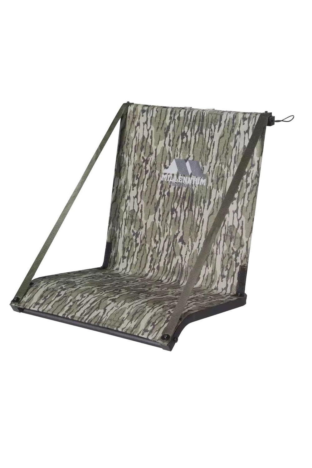 Millennium M350 tree seat folded for easy carry and compact storage.