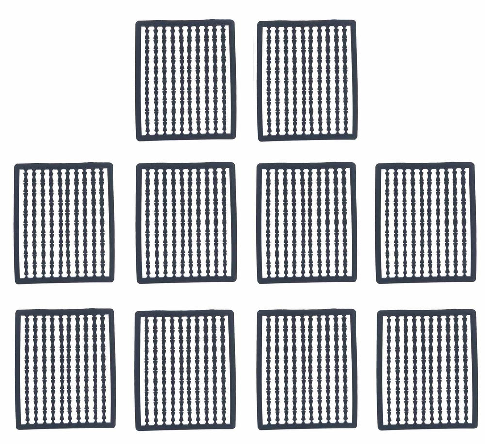 Mimilure Boilie Stops frames with 100 pieces each in black