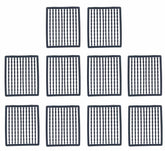 Mimilure Boilie Stops frames with 100 pieces each in black