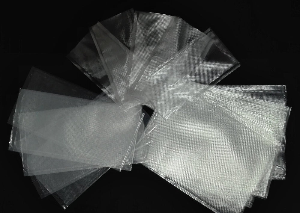 Mimilure PVA fishing bait bags, 100pcs, large 12x16 cm for catfish and carp rigs