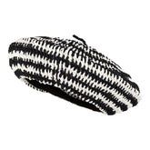 Minache Summer Beret hollow-out pattern for airy comfort in warm weather.