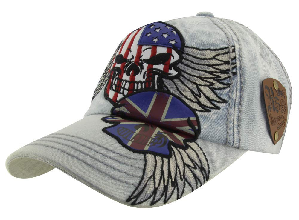 MINAKOLIFE Kingston 1969 grey front view cap with distressed texture and breathable cotton