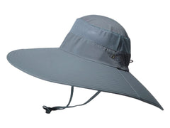 MINAKOLIFE sun hat with clip keeps you hands-free during fishing.