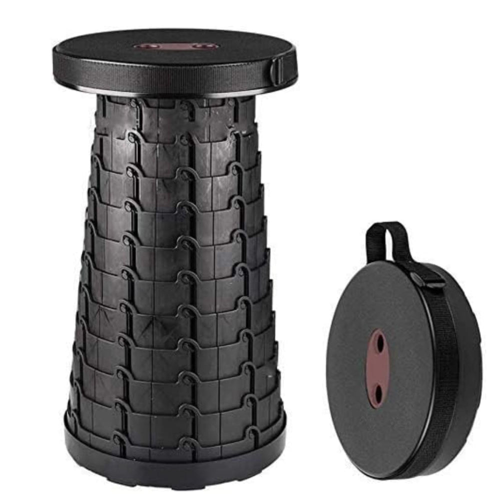Mini-Max Stool shown at 26-inch height for comfortable outdoor seating