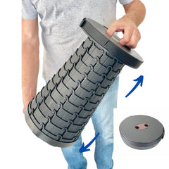 Mini-Max Stool with locking system for simple open and close
