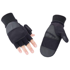MINIDUO Outdoor Gloves Convertible Mittens for warmth while using a camera