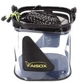Minnow Bucket 7L transparent container – front view