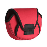 MinnowXY reel pouch protective bag keeps reels safe on trips