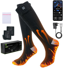 Minthouz Quick Heated Socks app control for precise warmth on the go.