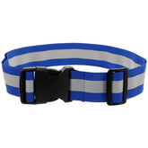 Mipcase adjustable reflective running belt worn at the waist for improved night visibility.