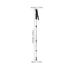 Mipcase trekking pole anti-slip tip delivers reliable traction on uneven surfaces.