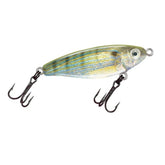 Mirrolure Mirrodine XL Skin Pilchard lure, front view, high visibility for attracting big game fish.