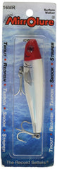 Mirromullet Surface Walker in red-HD-white-silver for calm shallow water fishing