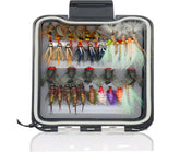 Mirrorever fly box closed with magnetic lid enables quick, organized access on the water.