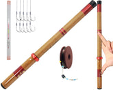 Mirrorever telescopic rod kit 20ft zoom demonstrates adjustable length for backpacking trips.