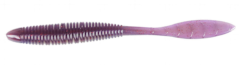 Missile Baits Bomb Shot 4in worm, ideal for drop shot and Texas rig bass fishing.