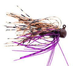 Missile Baits Ike's Micro Jig close-up highlighting compact finesse design for spinning gear.