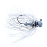 Missile Baits Ike's Micro Jig close-up shows the sharp Gamakatsu hook for confident hooksets.