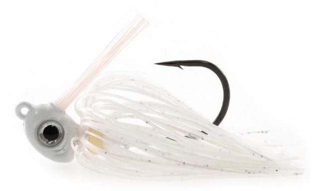 Missile Baits MJMSW516-PW Mini D Chunk for better jig skipping and skirt flair.