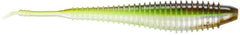 Missile Baits Spunk Shad 3.5-inch Green Pumpkin Delight with lifelike gliding action for bass.