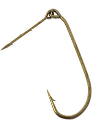 Bronze Mister Twister KH5-2/0 Keeper Hook angle view