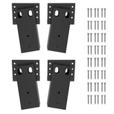 MIXXIDEA metal elevated deer blind bracket closeup highlights strong welds and powder-coated finish for outdoor durability