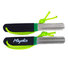 Miyake 600 grit medium side to smooth nicks quickly