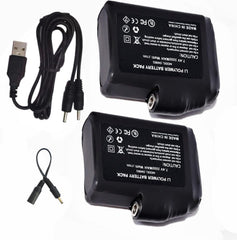 M Jiuyunmu battery pack front view for heated gloves — extended warmth.