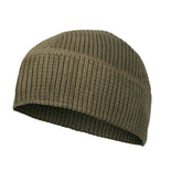 M MCGUIRE GEAR grid fleece cap front view provides lightweight warmth for outdoor adventures.